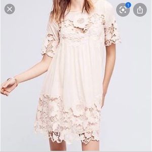 Anthropologie Magnolia Lace Dress